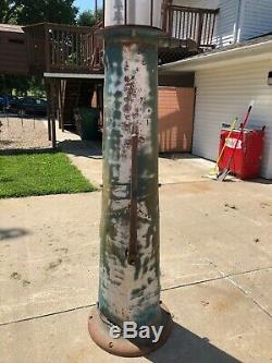 Early WAYNE 615 Visible GAS PUMP Vintage Antique Model T A Oil Sign Mancave OLD