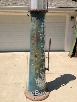 Early WAYNE 615 Visible GAS PUMP Vintage Antique Model T A Oil Sign Mancave OLD