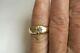 Fine Antique 18 Carat Yellow Gold Old Cut Diamond Star Gypsy Pinky Ring Uk F