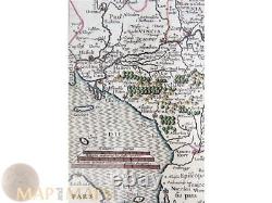 Gelderland Zuthen old map Gelria et Zutfania by Guicciardini 1613