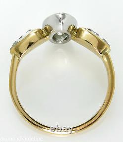 Gia 2.55ct Antique Vintage Old Marquise Diamond Engagement Wedding Ring 18k Yg