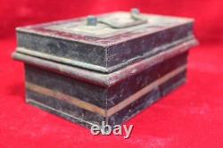 Iron Case Box Old Vintage Antique Home Decor Decorative Collectible