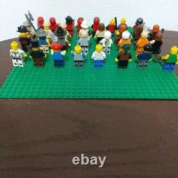 LEGO Minifigure Set of 42 Old Vintage Bulk Lots Used F/S