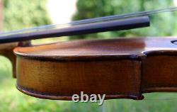 LISTEN TO THE VIDEO! 19th century Old Full Sound Bohemian violin Emanuel Tuma