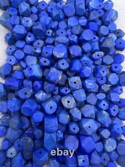 Lapiz Lazuli Old Vintage Antique Beads Lot, lapiz Stone Beads Lot, 200 Beads