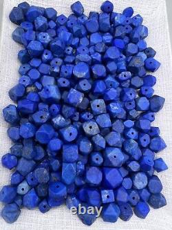 Lapiz Lazuli Old Vintage Antique Beads Lot, lapiz Stone Beads Lot, 200 Beads