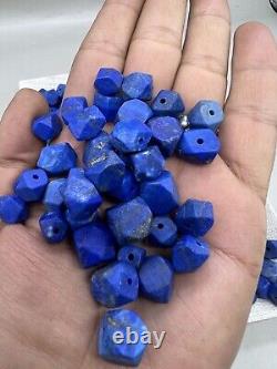 Lapiz Lazuli Old Vintage Antique Beads Lot, lapiz Stone Beads Lot, 200 Beads