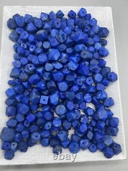 Lapiz Lazuli Old Vintage Antique Beads Lot, lapiz Stone Beads Lot, 200 Beads