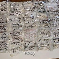 Lot 100 Vintage 80's & 70's Eyeglasses New Old Stock Oleg Cassini Resale $4500