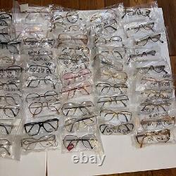 Lot 100 Vintage 80's & 70's Eyeglasses New Old Stock Oleg Cassini Resale $4500