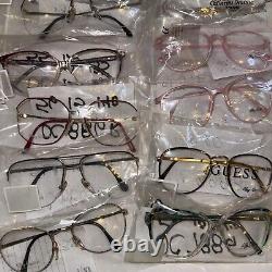 Lot 100 Vintage 80's & 70's Eyeglasses New Old Stock Oleg Cassini Resale $4500