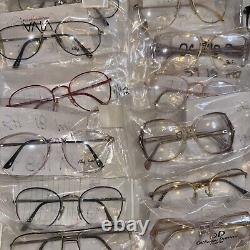 Lot 100 Vintage 80's & 70's Eyeglasses New Old Stock Oleg Cassini Resale $4500