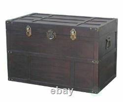 New Vintiquewise Old Cedar Style Large Chest, QI003041L