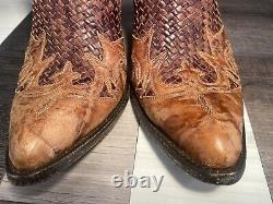 OLD GRINGO Rare Vintage Rodeo Brown Cowgirl Western Boots Size 8 B