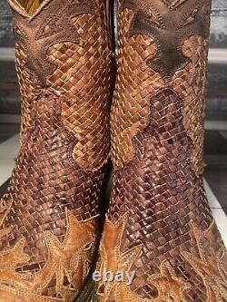 OLD GRINGO Rare Vintage Rodeo Brown Cowgirl Western Boots Size 8 B