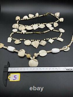 Old Antique Indo Tibetan Sea Shell Traditional Cultural Vintage Jewelry Beads