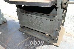 Old Antique Vintage Red Fox 4x12 Power Bench Planer Heavy Duty