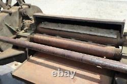 Old Antique Vintage Red Fox 4x12 Power Bench Planer Heavy Duty