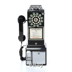 Old Phones Vintage Antique Telephones Pay Phone Novelty 1950s Rotary Black Home