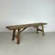 Old Rustic Antique Vintage Wooden Bench Coffee Table Large #2989