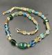 Old Trade Vintage Antique Asian Gems Jewelry Crystals Glass Beads Necklace