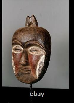 Old Tribal Kuba Bwoom Mask - Congo BN 24