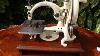 Old Vintage Antique Chain Stitch Sewing Machine Wilcox Willcox U0026 Gibbs See Video