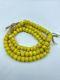 Old Vintage Antique Chines Glass Beads Mala Necklace From 19 Century