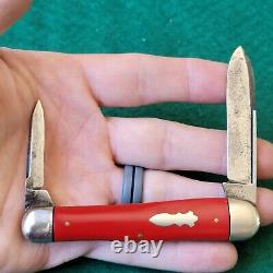 Old Vintage Antique Henry Sears Fancy Serpentine Jack Folding Pocket Knife