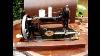 Old Vintage Antique Little German Vesta Saxonia Sewing Machine See Video