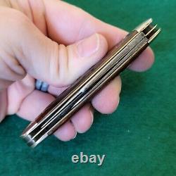 Old Vintage Antique Remington UMC R333 Bone Stag Cigar Jack Folding Pocket Knife
