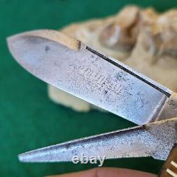 Old Vintage Antique Remington UMC Swell End Harness Jack Pocket Knife W Etch