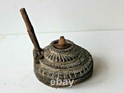 Old Vintage Handicraft MILL Flour Wooden Chakki Antique Collectible