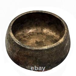 Old Vintage Handmade Antique Mani Yoga Singing Bowl Tibetan Mallet Sound Therapy