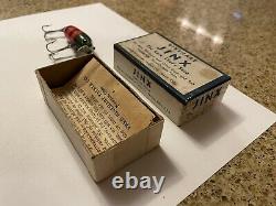 Old Vintage JINX LURE IN Marked Box RS16 And Instruction Sheet. Stunning Combo