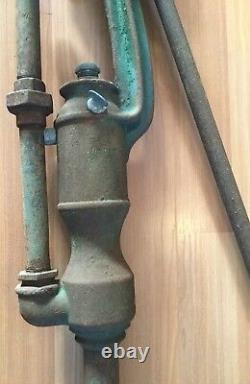 Old Vtg Antique Myers & Bro 1593 Cast Iron 1888 Hand Water Well Pump Cistern