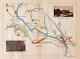 Old Windsor Map Egham Staines River Thames Henry Taunt 1885