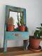 Old Antique Vintage Indian Mirror With Drawer