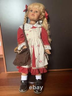 Old vintage vinyl antique German doll Adele's puppenhause number 78