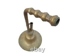 Original Rare 1800's Old Vintage Antique Brass & Complete Hookah Chillum