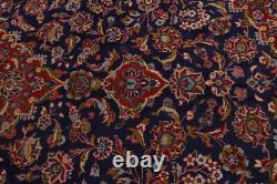 Purple-navy Vintage 10X13 Classic Living Dining Room Wool Oriental Rug Carpet