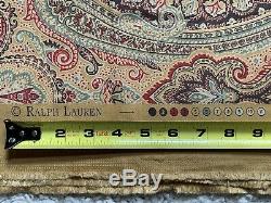 Ralph Lauren Plaid Fabric Material Cloth Vintage Old Antique Sewing Tailor Sew