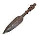 Rare 1800's Old Vintage Antique Iron Fine Hand Forged Mughal Spear Head Lance