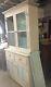 Rare And Beautiful Primitive Antique Kitchen Cabinet Old Paint Victorian Ship Ok