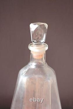 Rare Old Vintage Glass Perfume Bottle Home Antique Decor Collectible