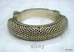 Rare Vintage antique tribal old silver bracelet bangle traditional jewellery