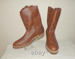 Red Wing Pecos Orig Vtg New Old Nos Cowboy Western Work Boots Shoes W Box #1155