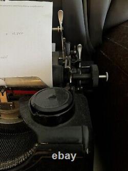 Rheinmetall Typewriter Old Extremely Rare Vintage Antique 1920s Germany Pre-War
