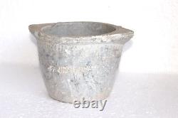 Soft Stone Salt Bowl 1900s Old Vintage Antique Rare Decorative Collectible Y-59