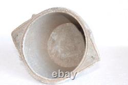 Soft Stone Salt Bowl 1900s Old Vintage Antique Rare Decorative Collectible Y-59